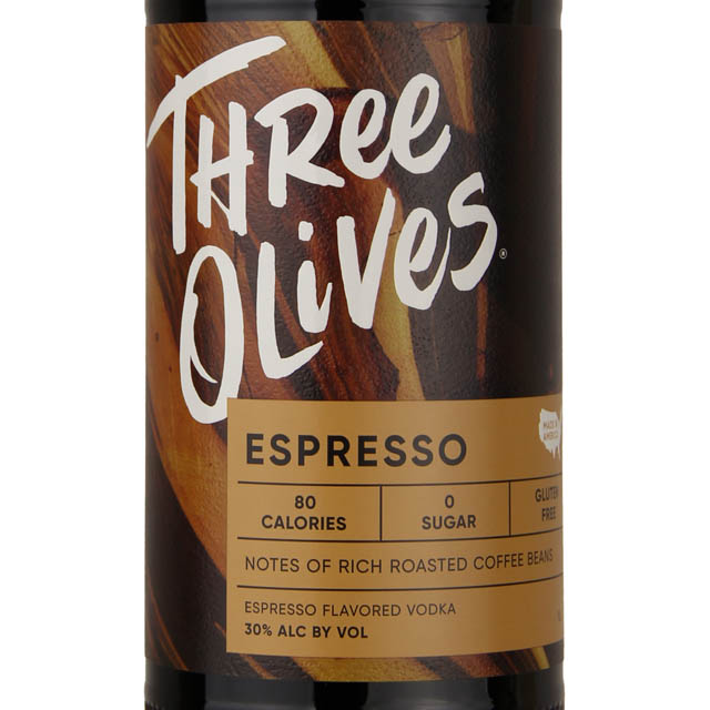 Three Olives Espresso Flavored Vodka Ltr Marketview Liquor