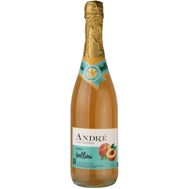 Andre Peach Bellini Wine Cocktail / 750 ml Marketview Liquor