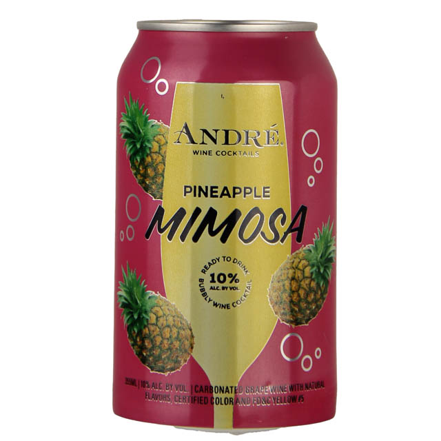 Andre Pineapple Mimosa Wine Cocktail Can / 355 ml - Marketview Liquor