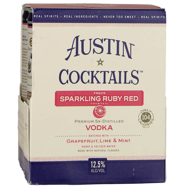 Austin Cocktails Fred's Ruby Red 4 Pack/ 4250mL Marketview Liquor