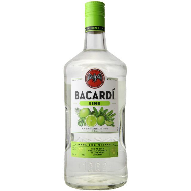 Rum - / Flavored Liquor Lime 1.75 Bacardi Marketview Ltr