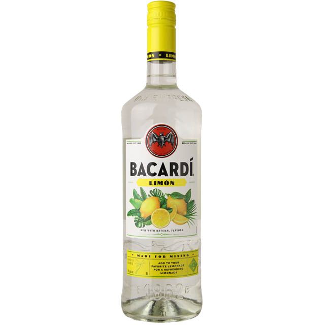 Bacardi Limon Flavored Rum / Ltr Marketview Liquor