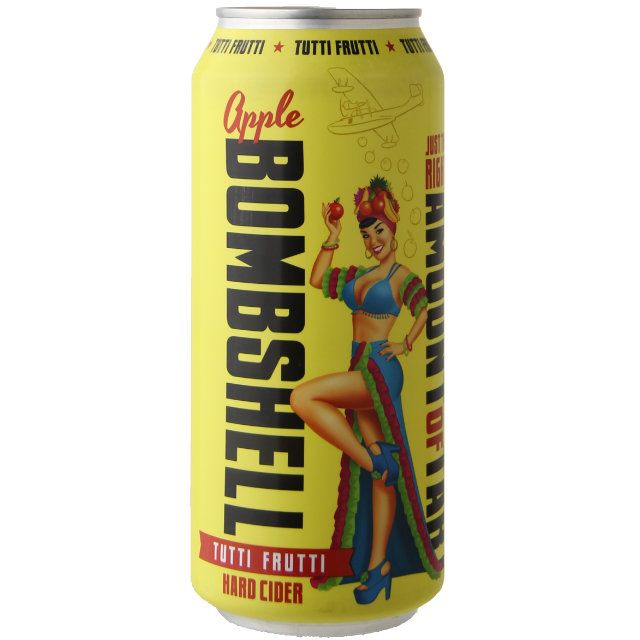 Three Brothers Bombshell Apple Banana Tutti Frutti Hard Cider / 473mL