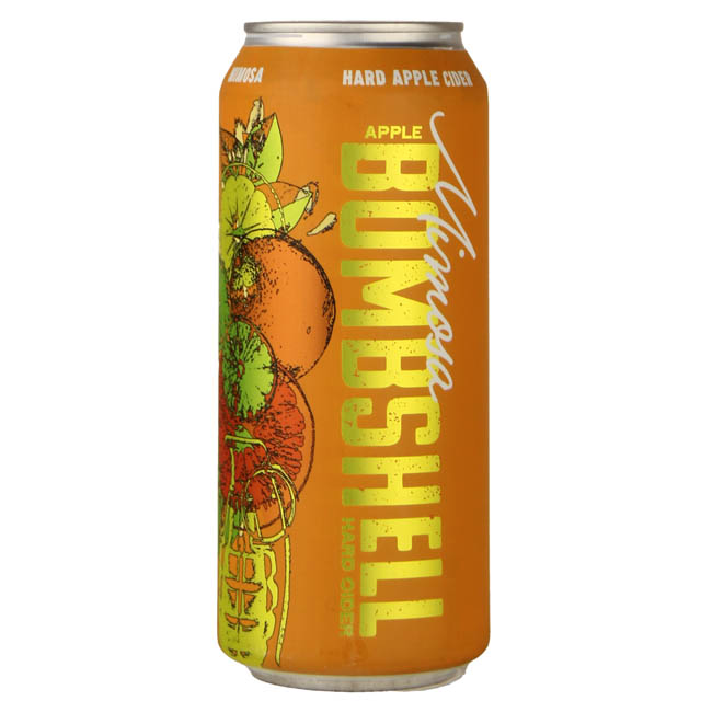 Three Brothers Bombshell Apple Mimosa Hard Cider / 473mL