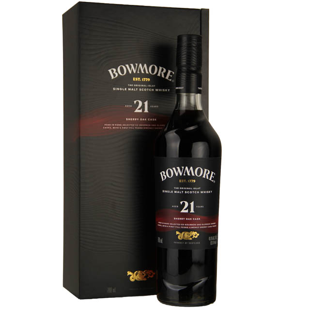 Bowmore 21 Year Old Sherry Oak Cask Single Malt Scotch Whisky