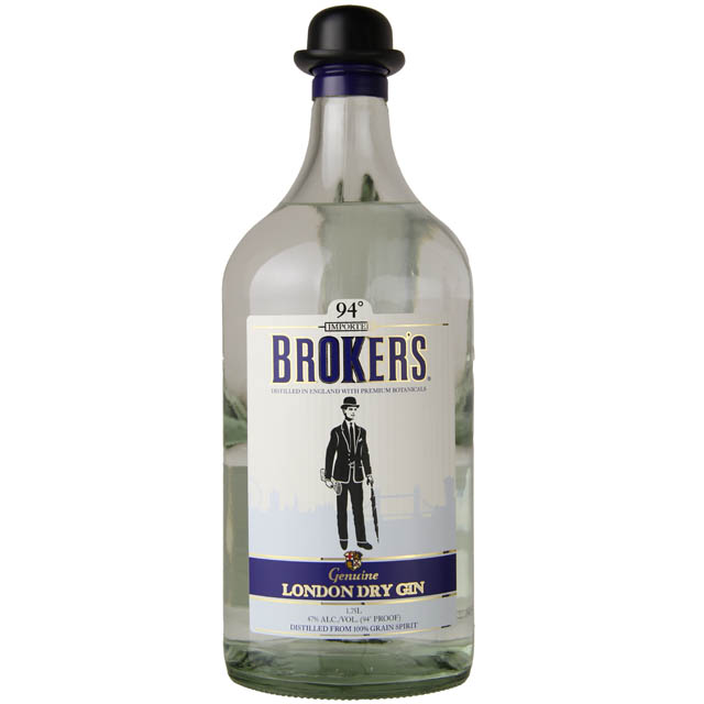 Broker's Gin / 1.75 Ltr Marketview Liquor