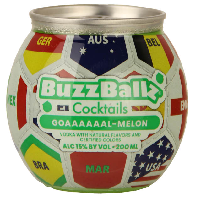 Buzzballz Goaaaaaal Melon / 200ml - Marketview Liquor