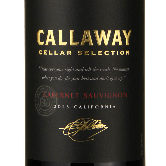 Callaway Cellar Selection Cabernet Sauvignon / 750 ml - Marketview