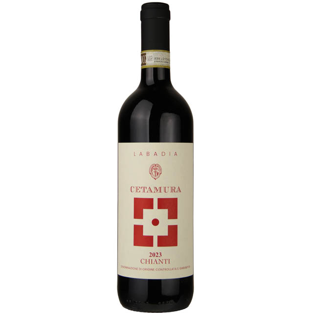 イタリア製 フラスコ型花瓶 赤黒装飾　イタリア製 il Verocchio Castellani Sangiovese / 750mL - Marketview Liquor