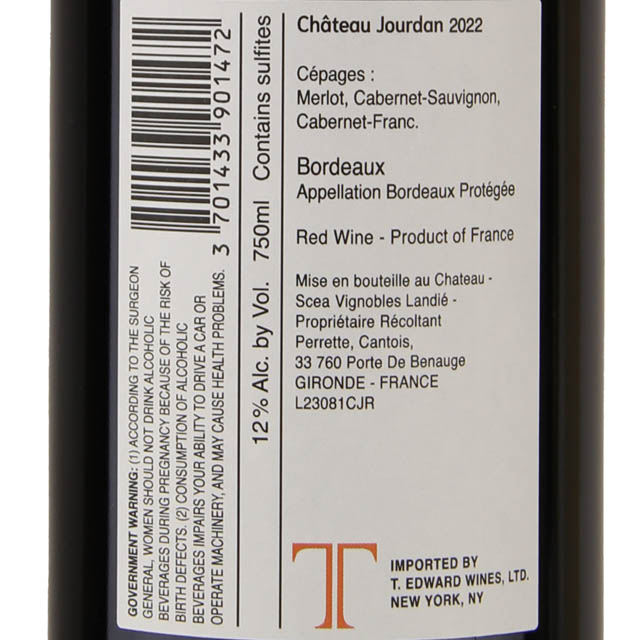 Barons de Rothschild Legende Red Bordeaux / 750 ml - Marketview Liquor