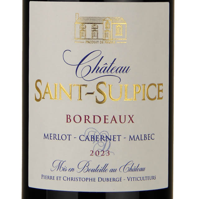 Chateau Saint-Sulpice Bordeaux / 750 ml - Marketview Liquor