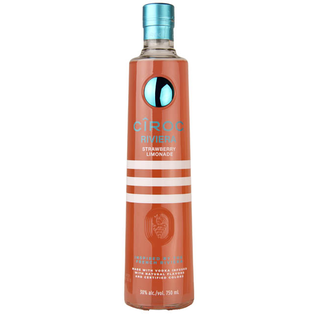 Ciroc Riviera Strawberry Lemonade Flavored Vodka / 750mL