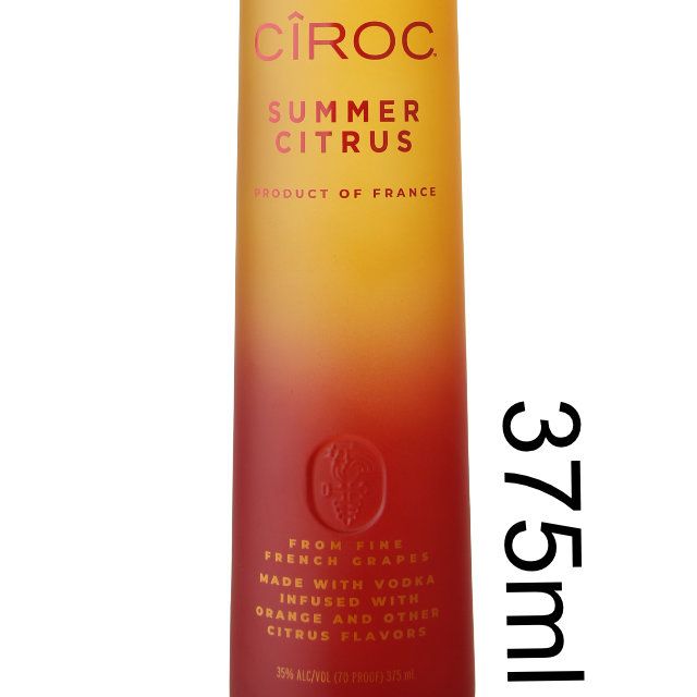 Ciroc Summer Citrus Flavored Vodka - (Half Bottle) / 375mL - Marketview  Liquor