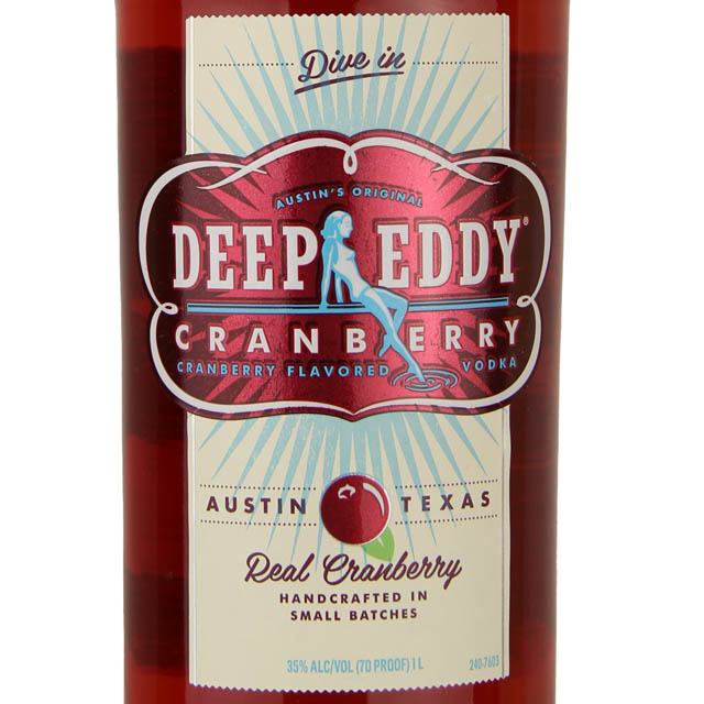 RUM★未開封 エディケア Deep Eddy Real Cranberry Flavored Vodka / Ltr - Marketview Liquor