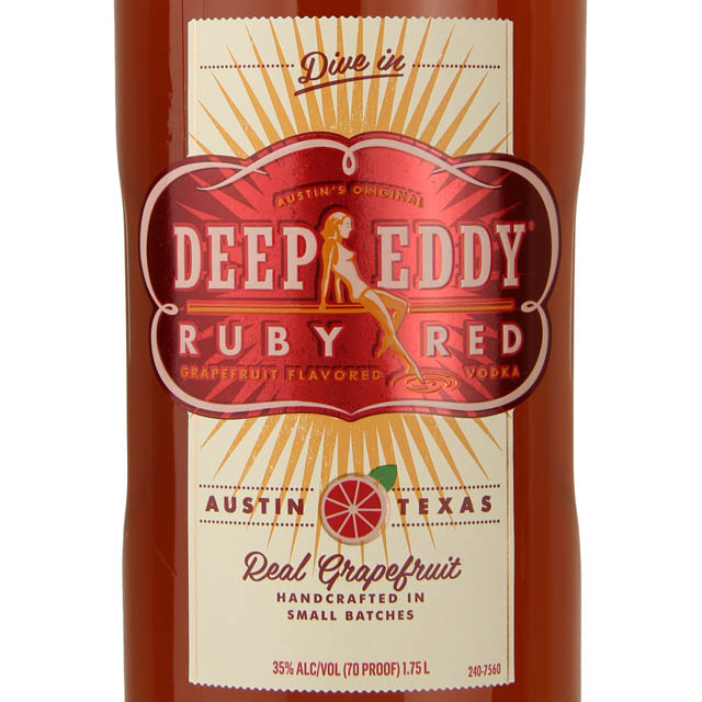 Deep Eddy Real Cranberry Flavored Vodka / Ltr - Marketview Liquor