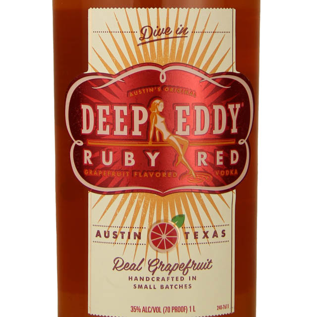 Deep Eddy Real Cranberry Flavored Vodka / Ltr - Marketview Liquor