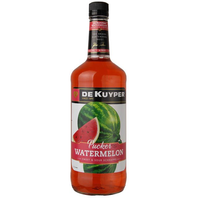 Dekuyper Watermelon Pucker Schnapps / Ltr Marketview Liquor