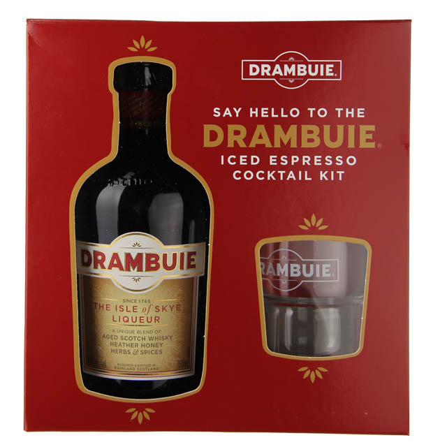 DRAMBUIE ドランブイ750ml 2本セット Drambuie Gift Set with Iced Espresso Cocktail Kit / 750 ml
