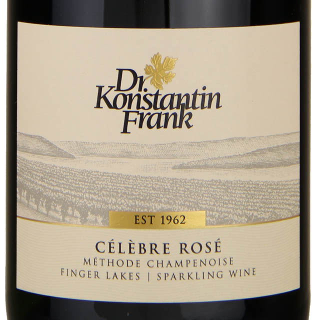 Dr Konstantin Frank Celebre Sparkling Rose / 750 ml - Marketview