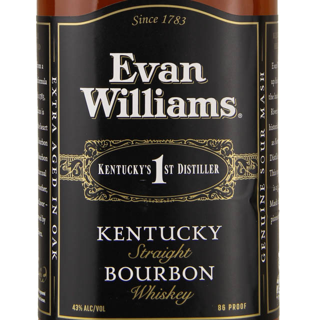 Evan Williams 15年 バーボンウイスキー 750ml エヴァンウィリアムズ15年、力強さよりも上品さ。 - 酒と共感の日々