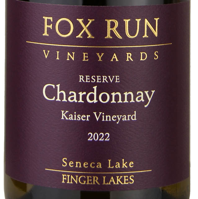 Fox Run Kaiser Vineyard Chardonnay / 750 ml - Marketview Liquor