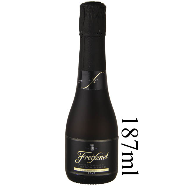 Freixenet Cordon Negro Brut / 187 ml - Marketview Liquor