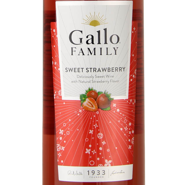 Gallo Family Sweet Strawberry 750 ml Marketview Liquor