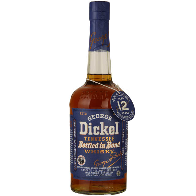 George Dickel Bottled in Bond 12 Year Tennessee Whisky / 750 ml