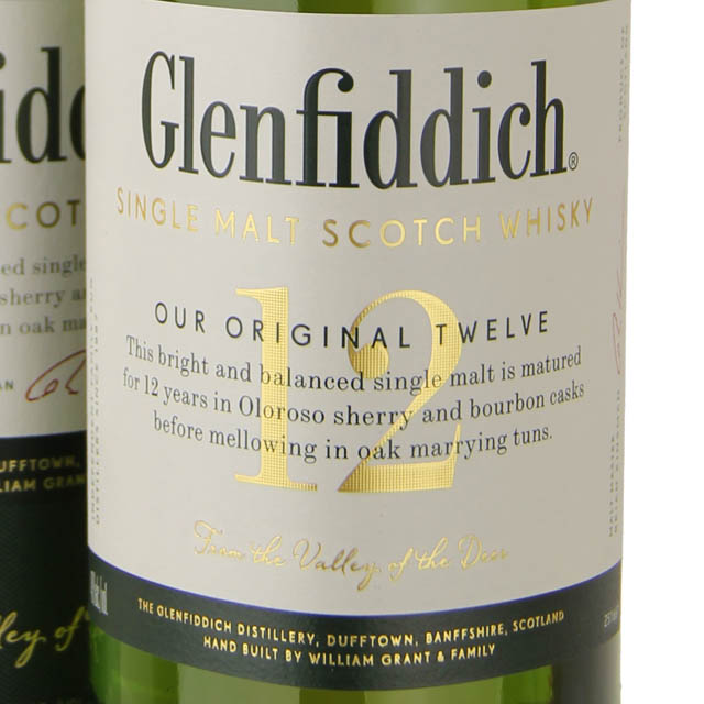 Glenfiddich 12 Yr Single Malt Scotch Whisky / 750 ml - Marketview