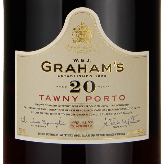Graham's 20 Yr Tawny Port / 750 ml - Marketview Liquor
