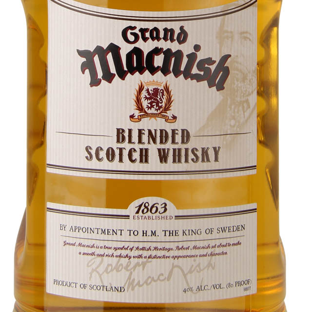 Grand Macnish 21年 スコッチウイスキー 700ml Grand Macnish Blended Scotch Whisky / Ltr - Marketview Liquor