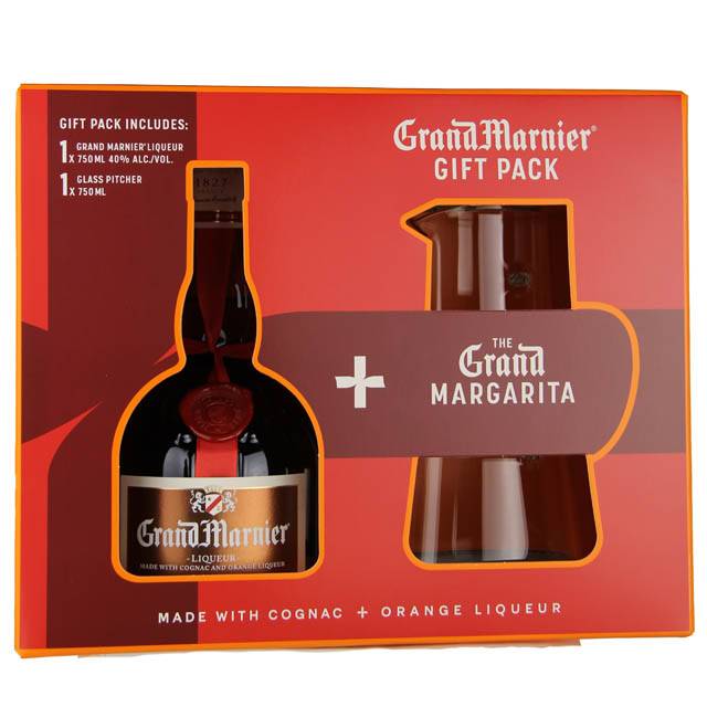 Grand Marnier Gift Set with Glass Pitcher / 750 ml - Marketview Liquor