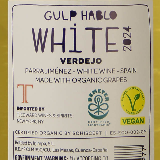 Gulp Hablo Verdejo / Ltr - Marketview Liquor