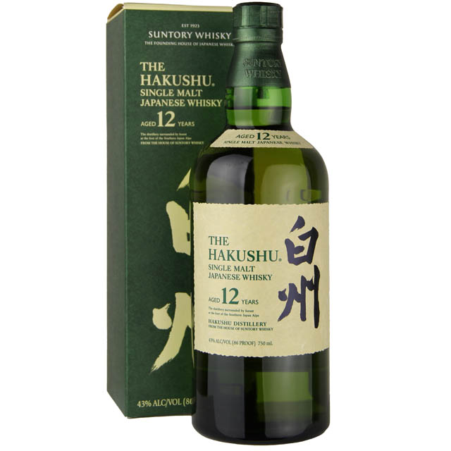 【白州 12年】Suntory THE HAKUSHU 12年 700ml Suntory The Hakushu 12 Year Old Single Malt Japanese Whisky