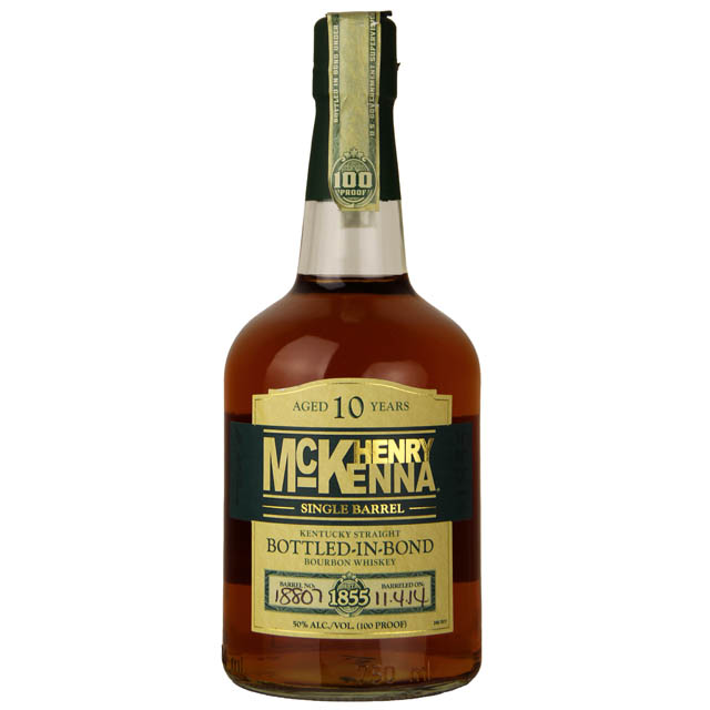【専用】HENRY McKENNA ストレートバーボンウイスキー 750ml Henry McKenna Single Barrel Straight Kentucky Bourbon Whiskey Aged