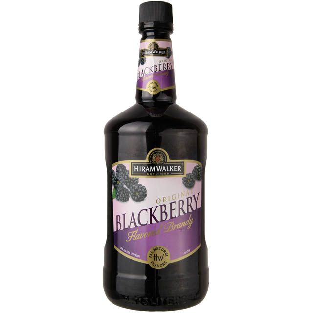 Hiram Walker Blackberry Flavored Brandy / 1.75 Ltr Marketview Liquor