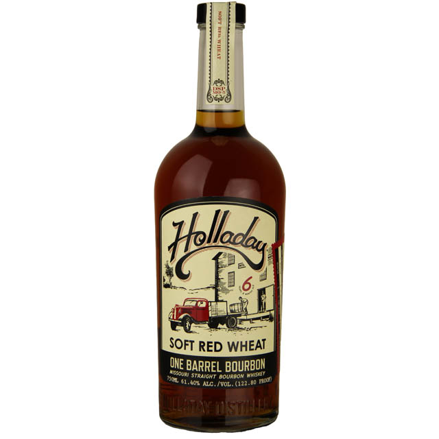 Ben Holladay Soft Red Wheat One Barrel Missouri Straight Bourbon