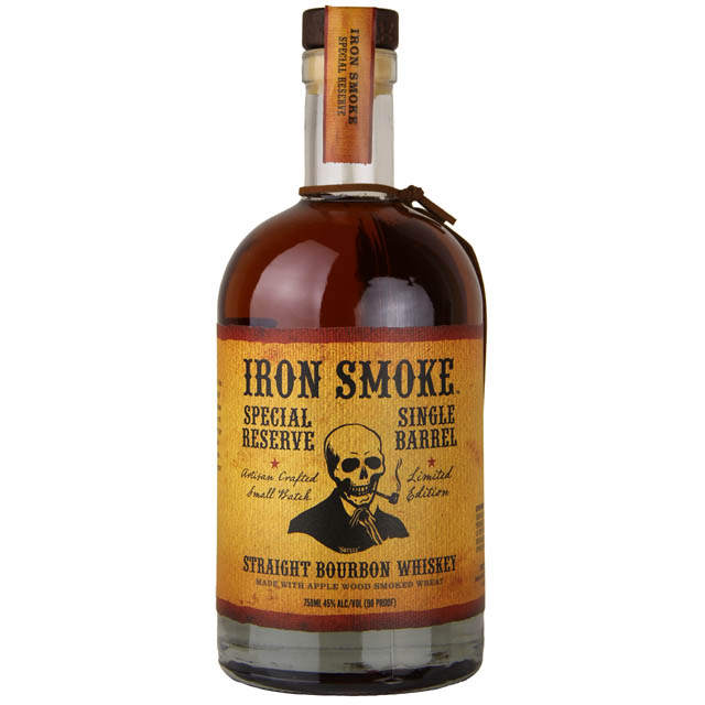 Iron Smoke Special Reserve Single Barrel Bourbon Whiskey / 750 ml