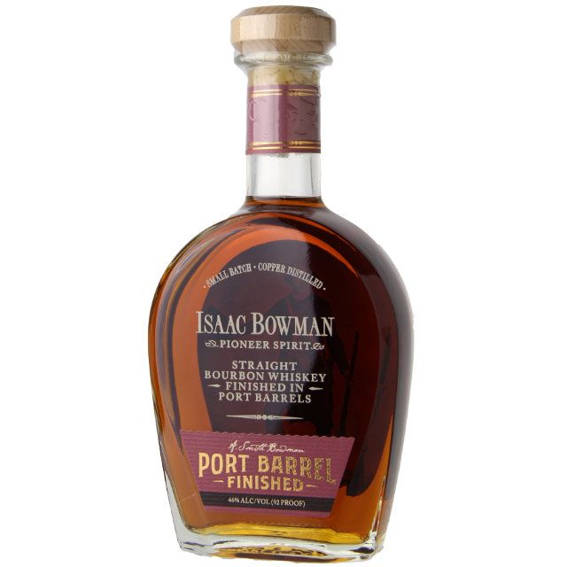 Isaac Bowman Port Barrel Finished Straight Bourbon Whiskey / 750mL