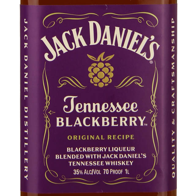 ウイスキー Jack Daniel's Tennessee Blackberry 750ml Jack Daniel's Tennessee Blackberry Whiskey Specialty, 750 ml