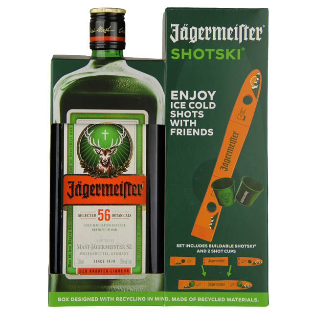 Bols リキュール & Jägermeister セット Jagermeister Gift Set with Shotski / 750 ml - Marketview Liquor