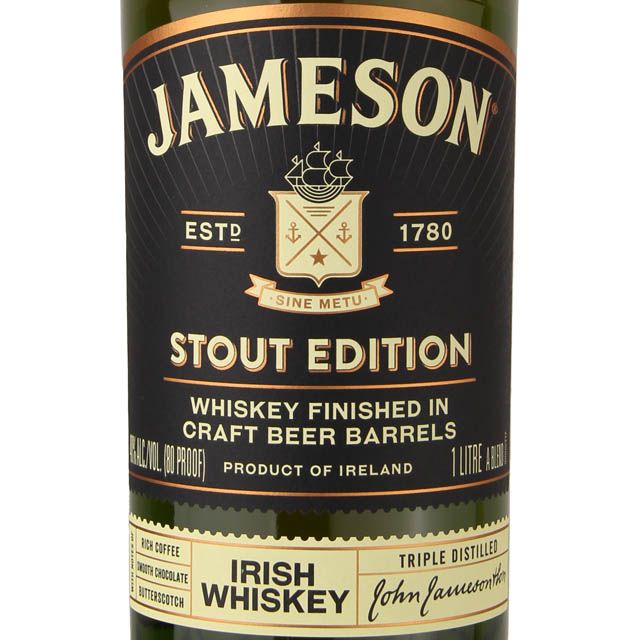 Jameson Select Reserve Black Barrel Irish Whiskey / Ltr - Marketview Liquor