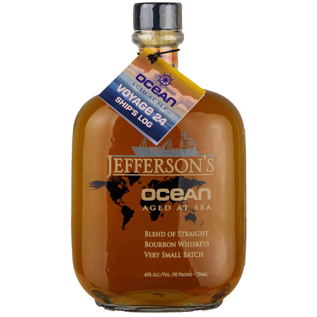 Jefferson's Ocean Aged at Sea Straight Bourbon Whiskey Very Small