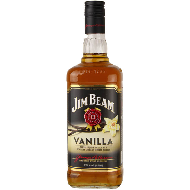 Jim Beam Vanilla Infused Flavored Bourbon Whiskey / Ltr Marketview Liquor