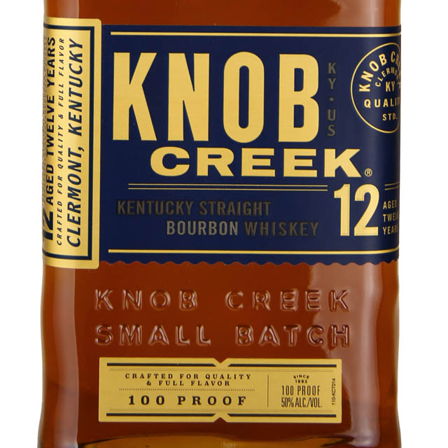 Knob Creek 100 Proof 12 Yr Bourbon / 750 ml - Marketview Liquor