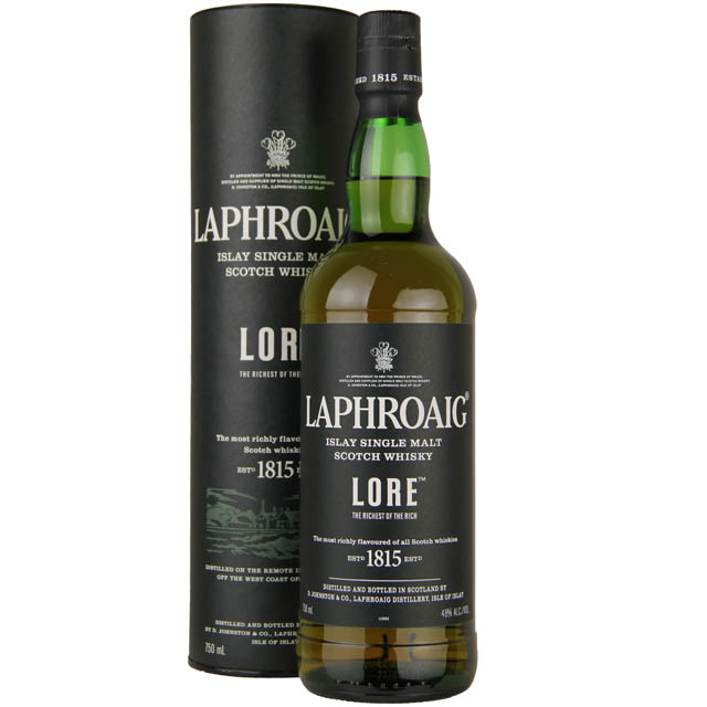 Laphroaig 10 Yr Islay Single Malt Scotch Whisky / 750 ml