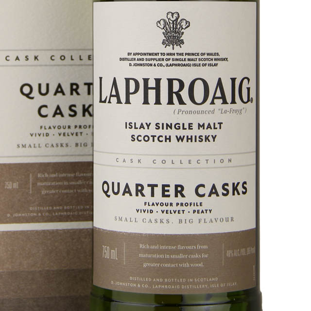 Laphroaig 10 Yr Islay Single Malt Scotch Whisky / 750 ml