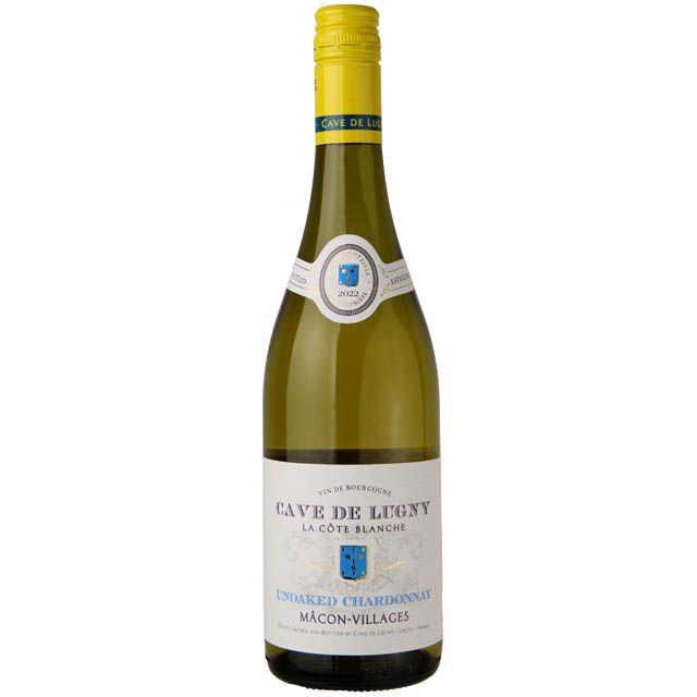 Cave De Lugny La Cote Blanche Macon Villages Unoaked Chardonnay / 750mL