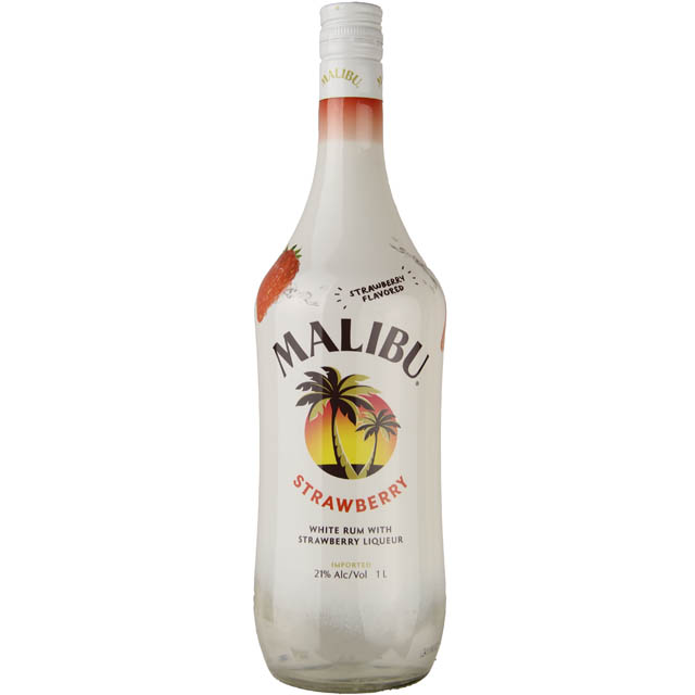 【malibustar様】専用・赤360ｇ×2袋≪リクエスト特割特価≫ Malibu Strawberry Rum / Ltr - Marketview Liquor