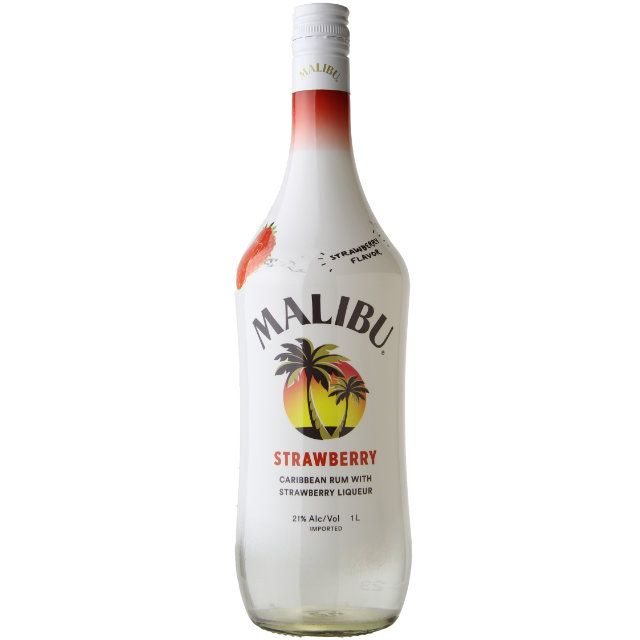 Malibu Strawberry Rum / Ltr - Marketview Liquor